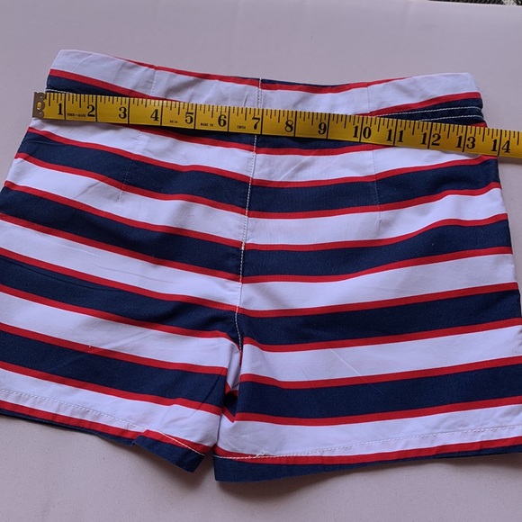 Gymboree Star Spangled Banner size 10 red, white and blue cotton shorts - Picture 6 of 8